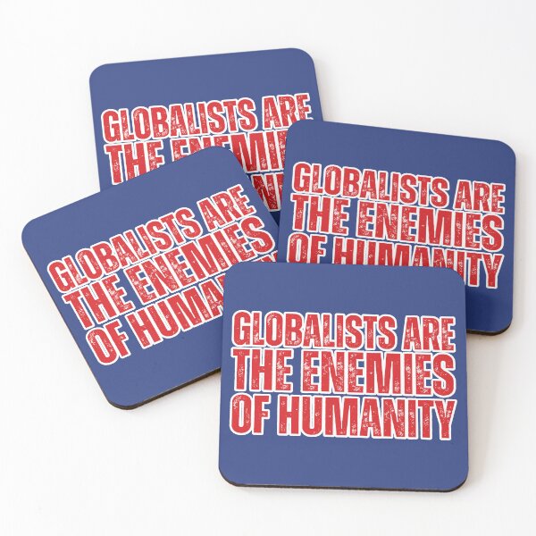 Item preview, Globalists are the enemies of humanity designed and sold by lachataigne.