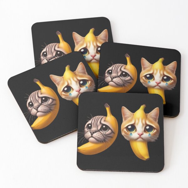 Item preview, CRYING BANANA CAT MEME designed and sold by Obinne.