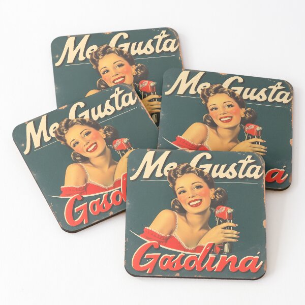 Item preview, Me gusta la gasolina estilo vintage. designed and sold by TheWitsFoe.