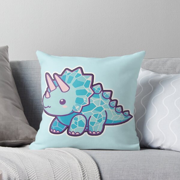 Item preview, Glittering Crystal Triceratops Delight designed and sold by DokiDoki-Design.