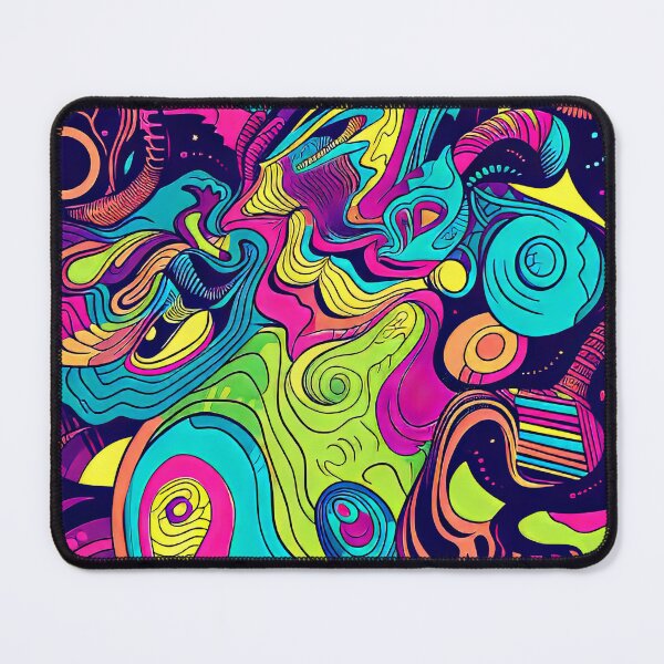 Item preview, Vibrant Psychedelic Dreamscape designed and sold by neurotech2023.