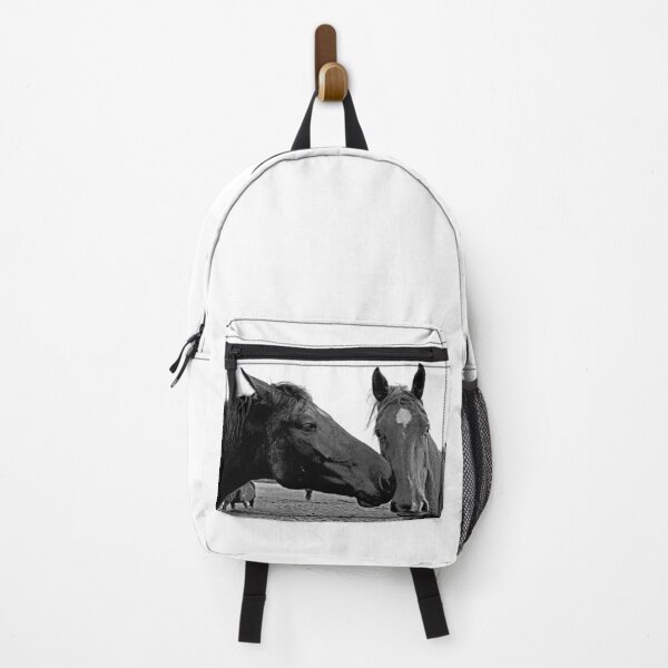 Item preview, Black and White Horse Couple designed and sold by KingdomWildlife.