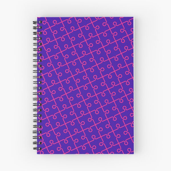 Item preview, Purple & Pink Jigsaw Puzzle Replicating Continuous Duplicating Pattern  designed and sold by Alchemy-A-La-G.