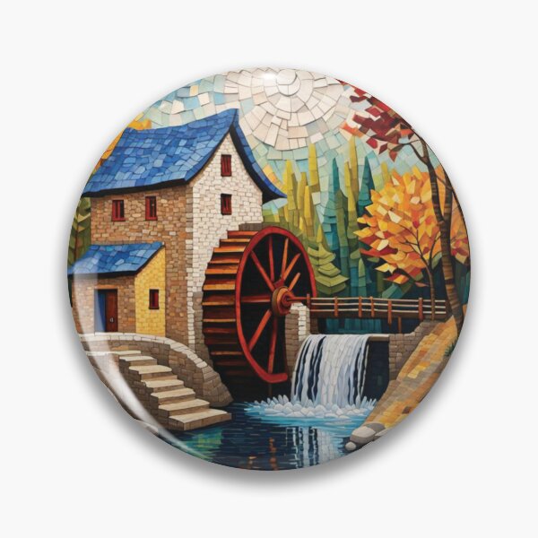 Item preview, The watermill designed and sold by O-and-Co.