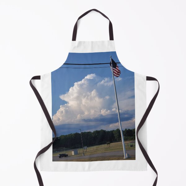 Item preview, American flag blowing in the wind! designed and sold by Beautyoftheout.
