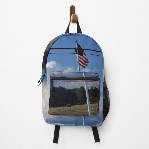 Item preview, American flag blowing in the wind! designed and sold by Beautyoftheout.