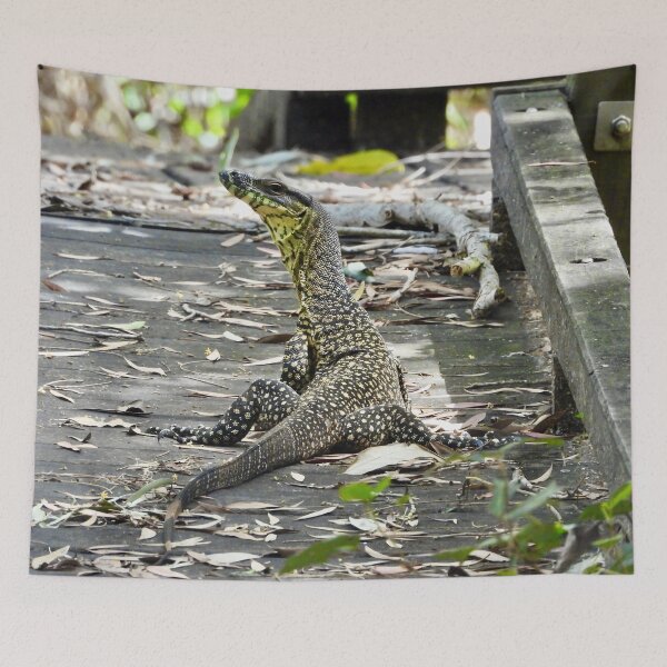 Item preview, Goanna owning the pathway  designed and sold by Mark Grimsley.
