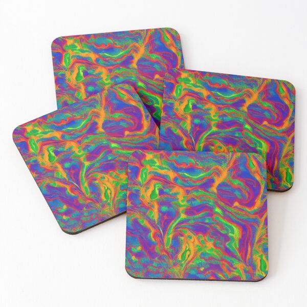 Item preview, Abstract Psychedelic Colors Pattern designed and sold by calibrit.