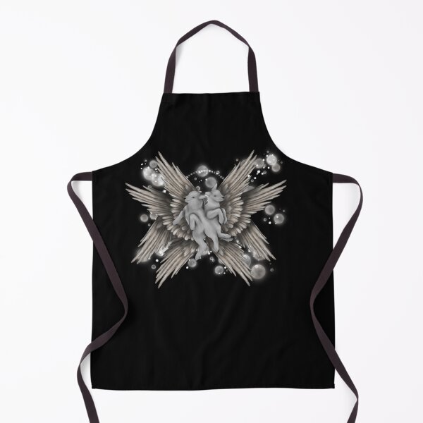 Item preview, conjoined lambs with wings designed and sold by STAYOKBRAND.