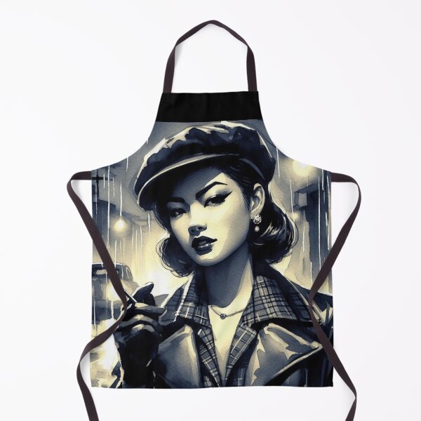 Item preview, Asian Detective Woman [Noir] designed and sold by RESToRAPTOR.