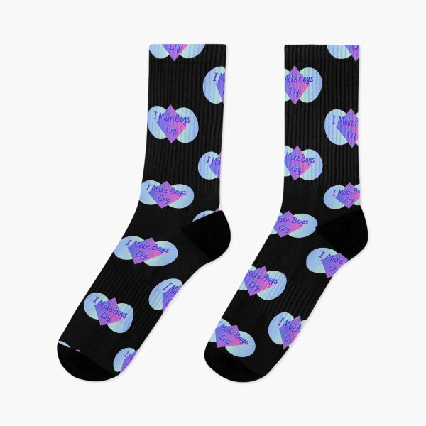 Item preview, I Make Boys Cry Retro Vibe (Black) designed and sold by BLAAAAASK.