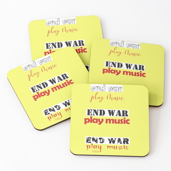 Item preview, End War, Play Music designed and sold by Web Natural Designs.
