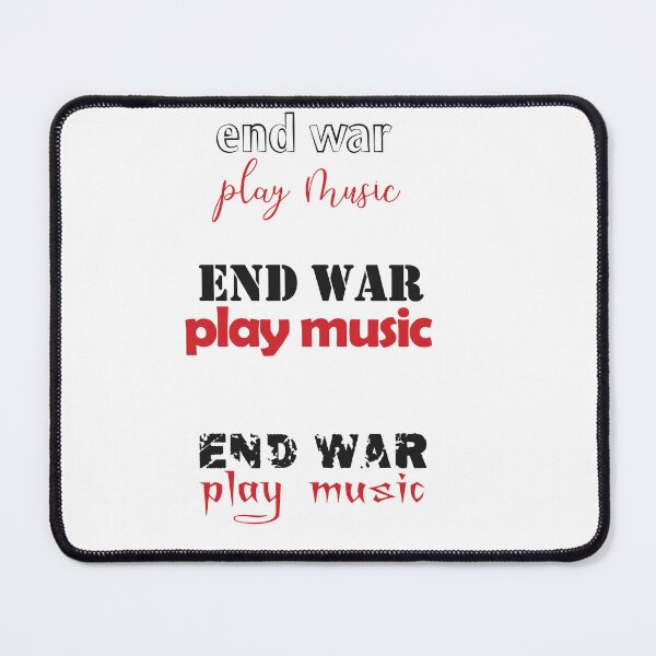 Item preview, End War, Play Music designed and sold by Web Natural Designs.