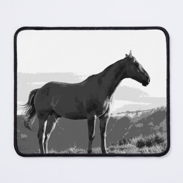 Item preview, Black and White Horse designed and sold by KingdomWildlife.
