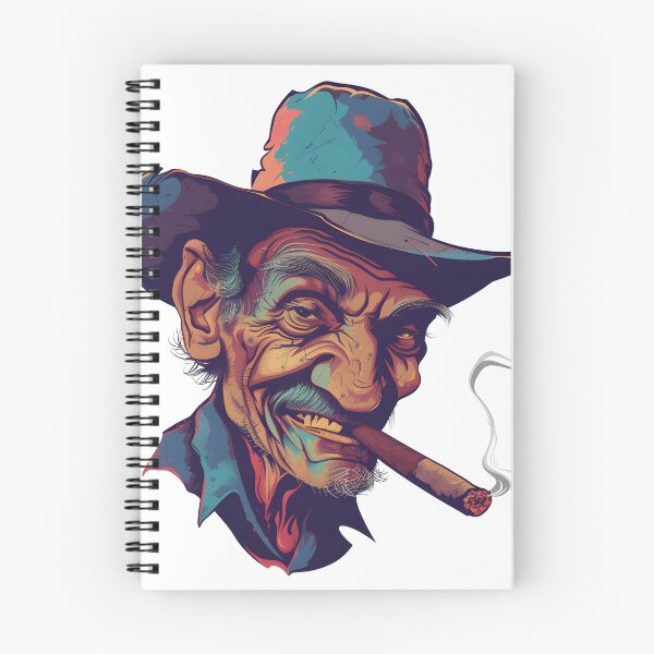 Item preview, Old timer Cowboy smoking designed and sold by TheWitsFoe.