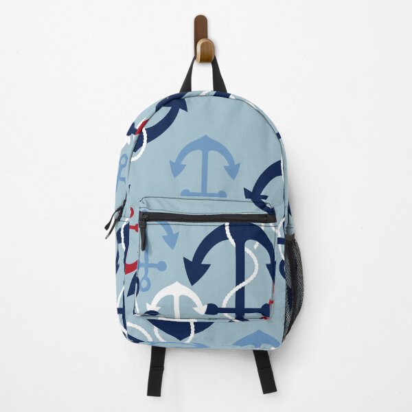 Item preview, Anchors 2 Baby blue, navy, red, white designed and sold by christineiris.