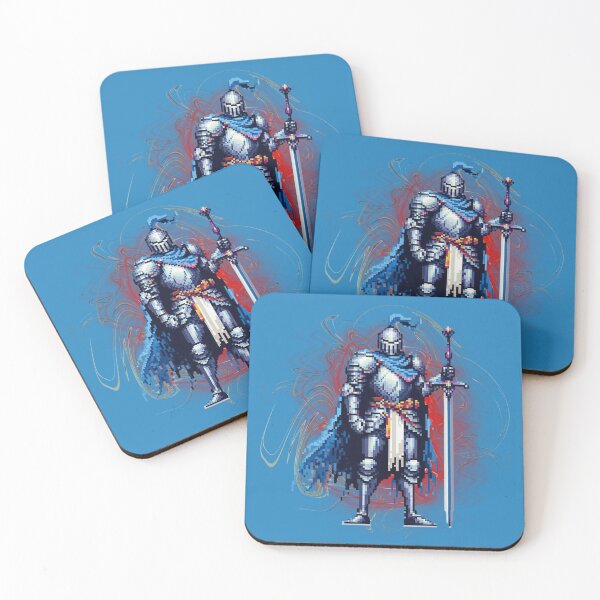 Item preview, Pixelated Knight - 32 Bit Graphics designed and sold by HausKatz.