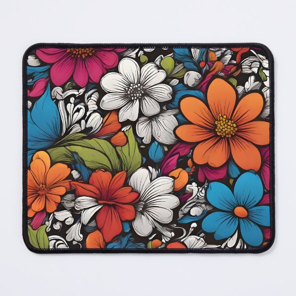 Item preview, Psychedelic Flower Petal Extravaganza designed and sold by WAUZ.
