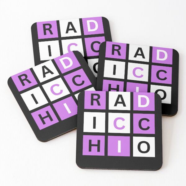 Item preview, Radicchio - Word Art Tiles designed and sold by GartenIdeen.