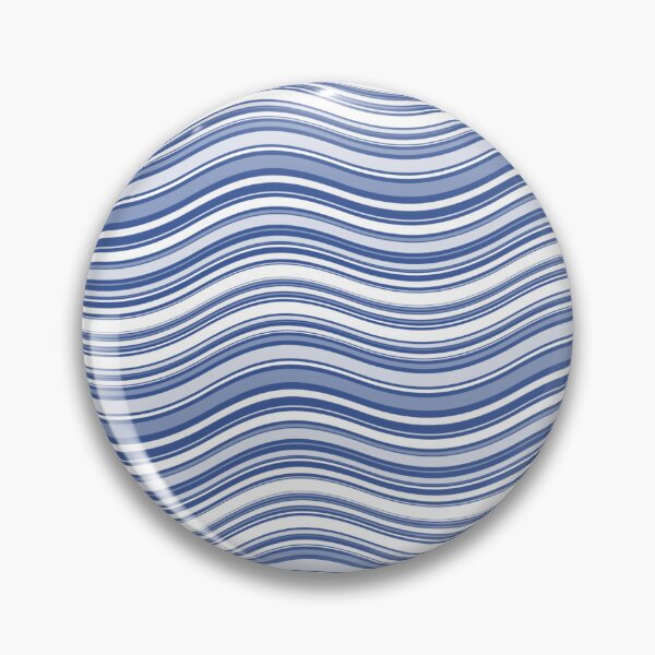 Item preview, Blue White & Grey Parallel Waves Replicating Continuous Pattern  designed and sold by Alchemy-A-La-G.
