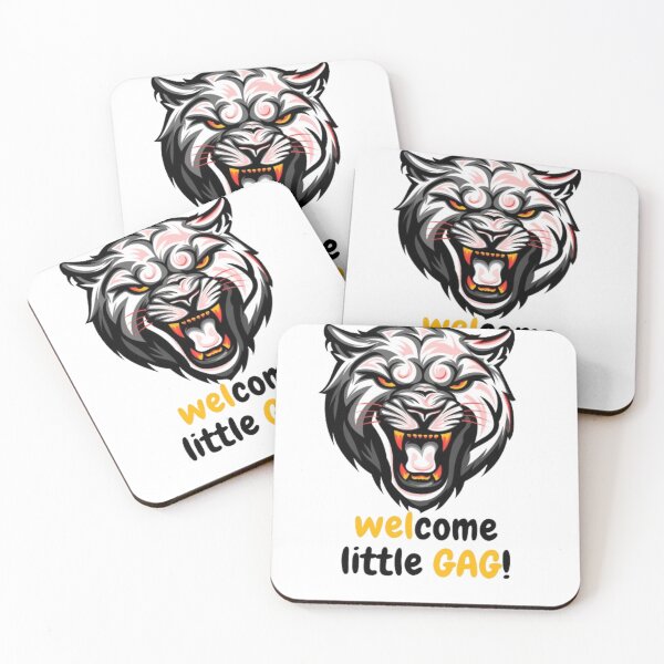 Item preview, BLACK TIGER WITH FUNNY TEXT designed and sold by GAVE1.