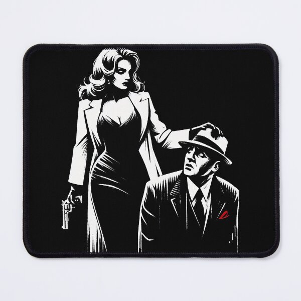 Item preview, Femme Fatale and Her Victim [Noir, Crime ] designed and sold by RESToRAPTOR.