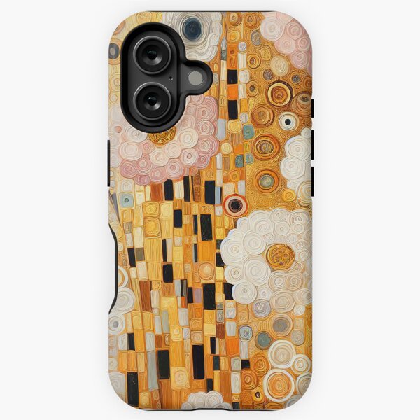 Aperçu de l'œuvre Gustav Klimt Or avec des fleurs créée et vendue par maniacfitness.