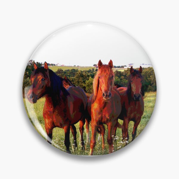 Item preview, Three Horses #2 designed and sold by KingdomWildlife.