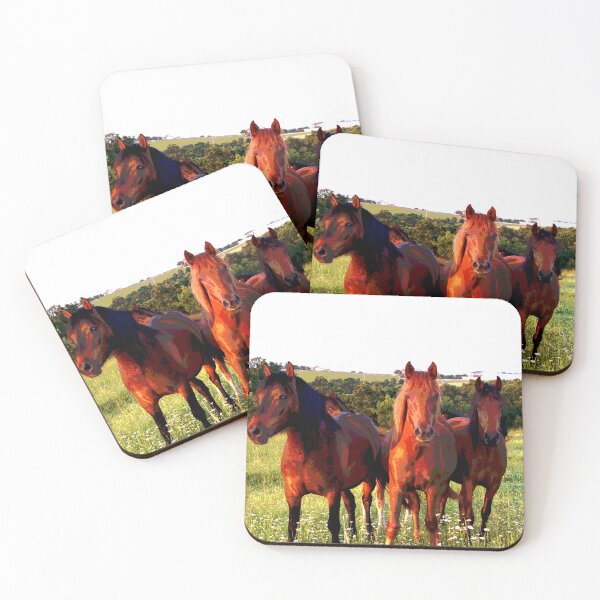 Item preview, Three Horses #2 designed and sold by KingdomWildlife.