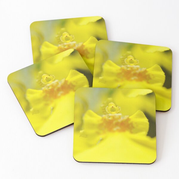 Item preview, Opera Singer in Sunny Yellow - Botanical Photography - Original Abstract Fine Art designed and sold by SageFolio.