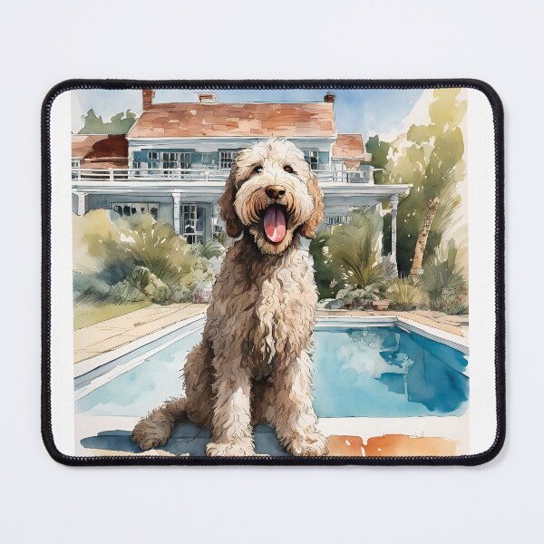 Item preview, Labradoodle Dog designed and sold by ArtShare.