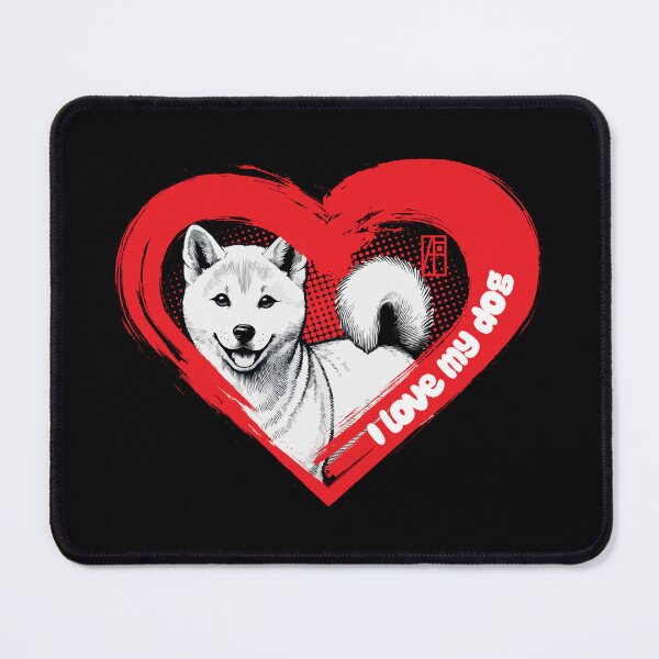 Item preview, I Love My Jindo - Temperamental dog - I Love my dog designed and sold by ArtProjectShop.