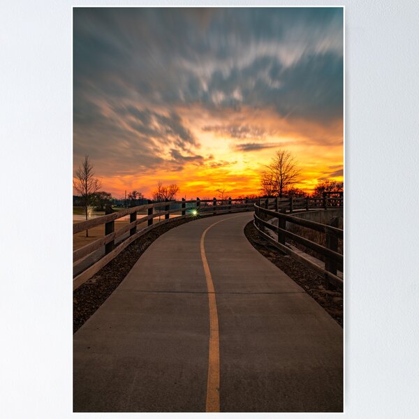 Item preview, Sunset Delight Along The Arkansas Greenway designed and sold by Gregory Ballos.