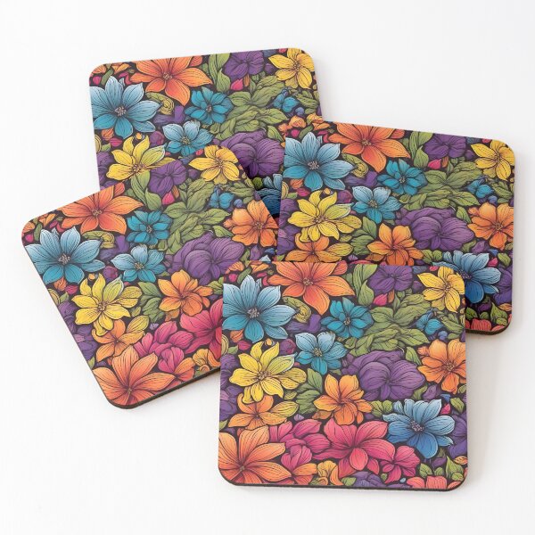 Item preview, Flores de espectro radiante designed and sold by WAUZ.