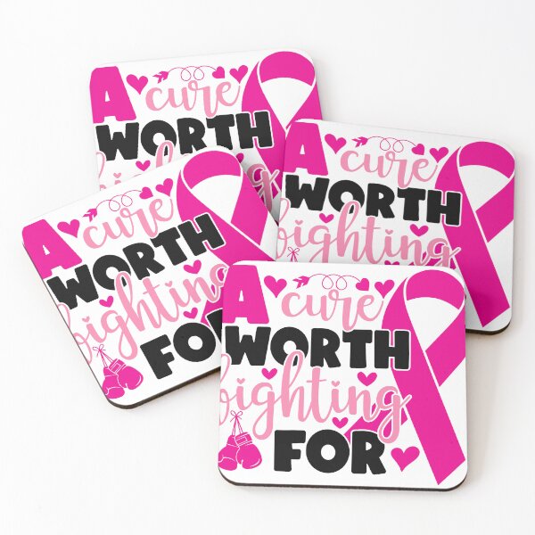 Item preview, A Cure Worth Fighting For Breast Cancer  designed and sold by edesignprints.