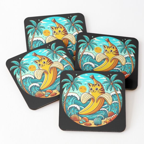 Item preview, "Banana Cat Gif": cut banana cat funny  designed and sold by Obinne.