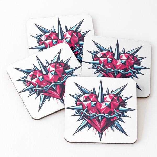 Item preview, spiked heart designed and sold by Greydate.