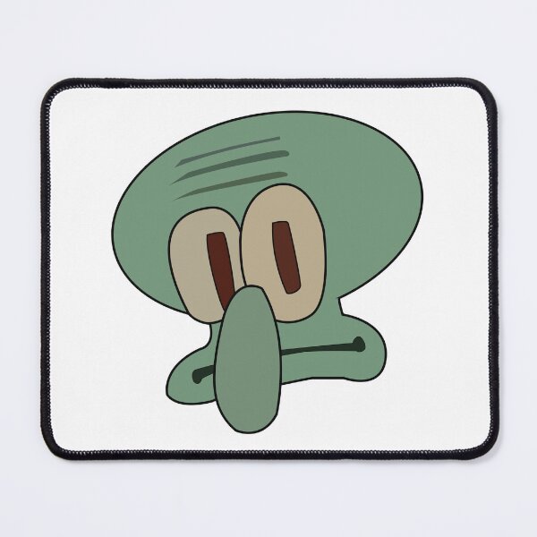 Item preview, Squidward's Face - Meme (SpongeBob) designed and sold by Naughty-Alan.