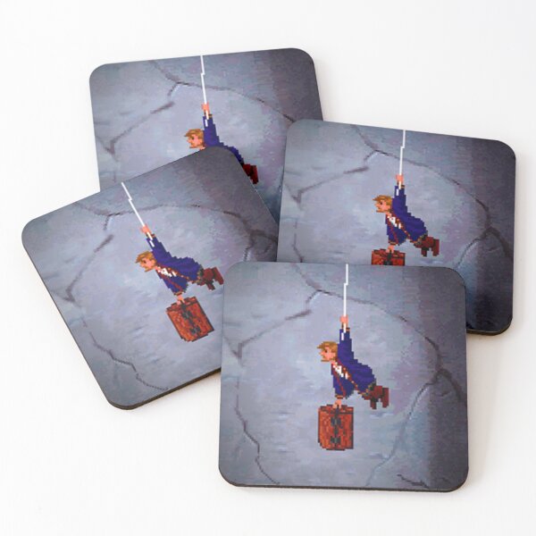 Item preview, Monkey island rope scene designed and sold by leonarth.