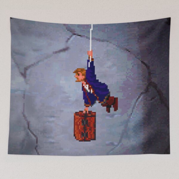 Item preview, Monkey island rope scene designed and sold by leonarth.