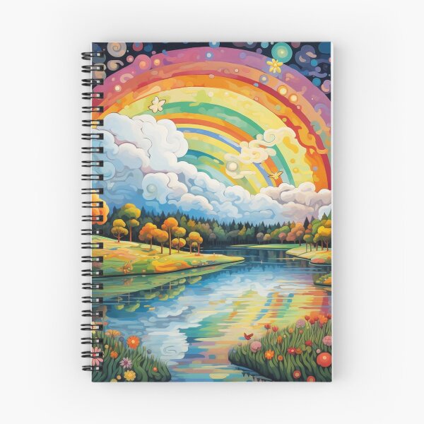 Item preview, Rainbow Lake  designed and sold by Neika Shimm Designs.