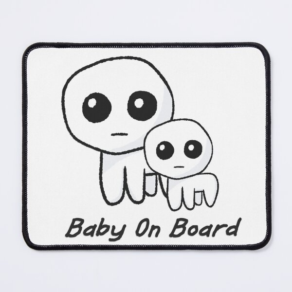 Item preview, Autism Creature / TBH Baby On Board designed and sold by Quirkball.