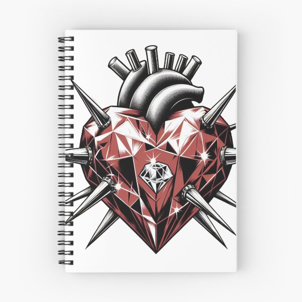 Aperçu de l'œuvre coeur de diamant créée et vendue par Greydate.