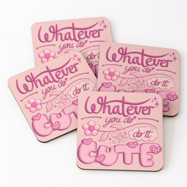 Item preview, Whatever You Do, Do It Cute Poster/Sticker/Magnet designed and sold by Danii Ann.