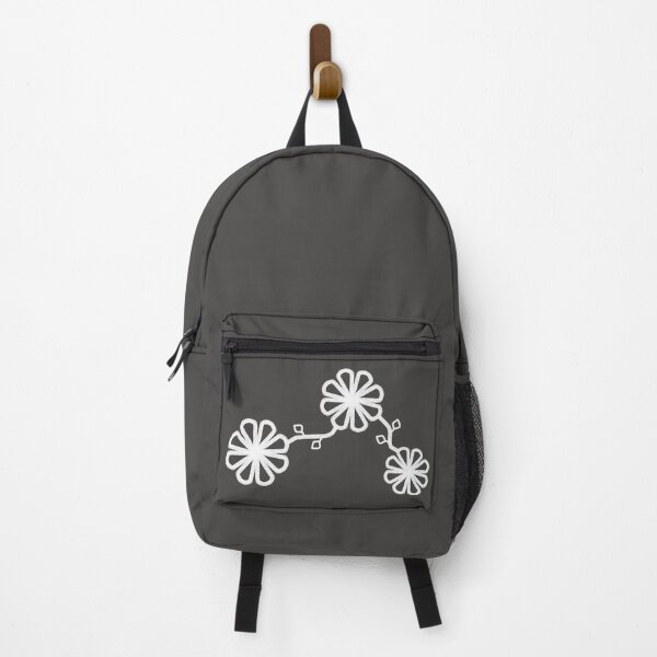 Item preview, Flower Design Chalk Texture Gray Background designed and sold by CarlaBaremb.