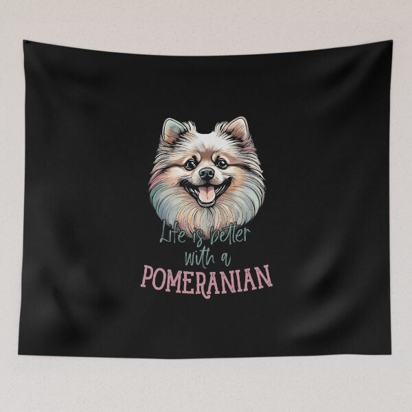 Item preview, Life is better with a Pomeranian designed and sold by Natsey.