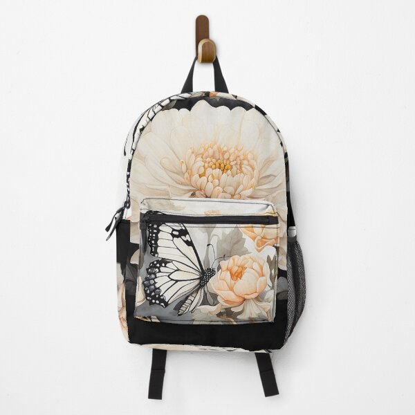 Item preview, Monarch Butterflies and Chrysanthemums designed and sold by GWEverything.