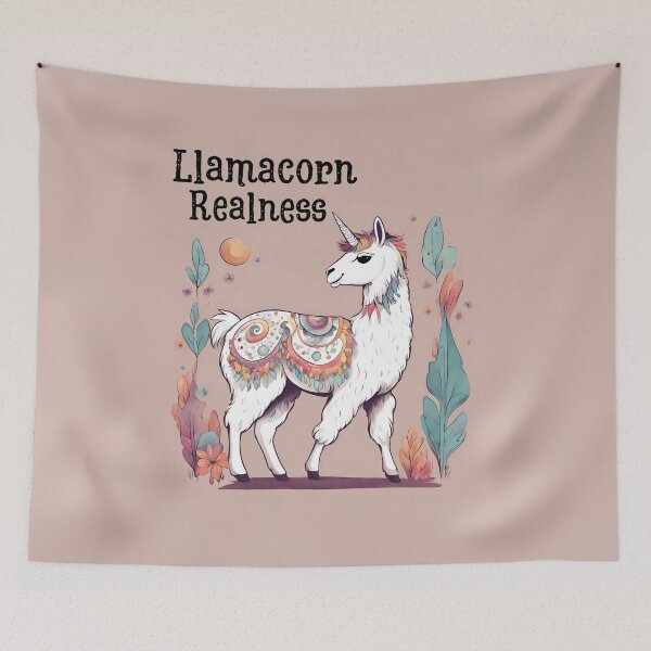 Item preview, Llamacorn Realness designed and sold by Sheree Davis.
