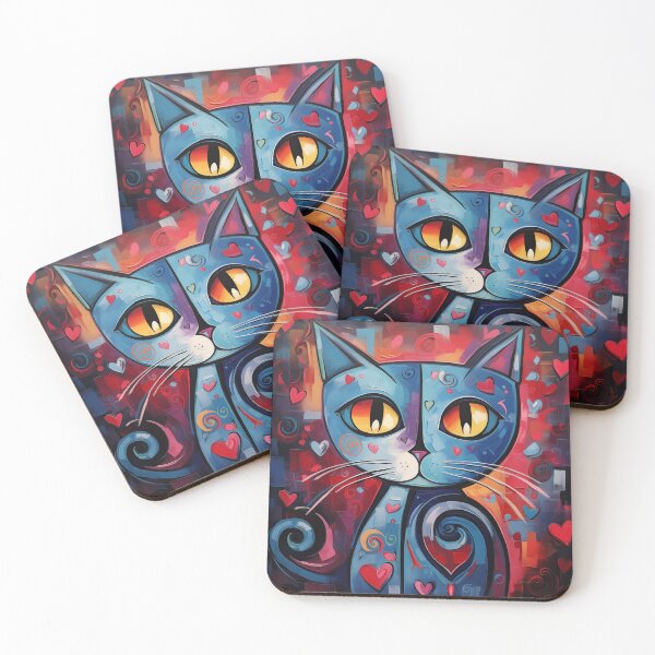 Item preview, Art Cat #55 designed and sold by ArtCatGallery.