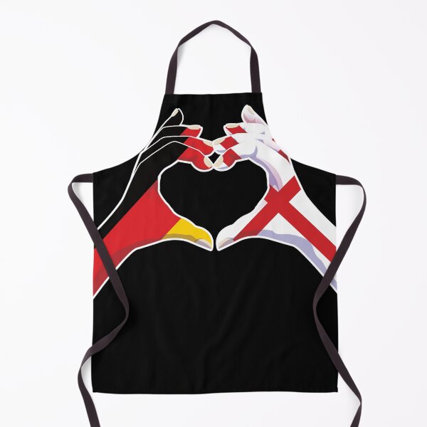Item preview, England English Germany German Love Heart Peace designed and sold by FlagX.